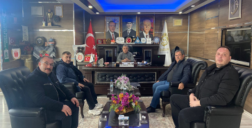 BALÇIKHİSARLILAR DERNEĞİ’NDEN BAŞKAN ÖZAŞKIN’A ZİYARET