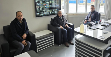 BAŞKAN ÖZAŞKIN EFE KULE ET KOMBİNASI’NI ZİYARET ETTİ