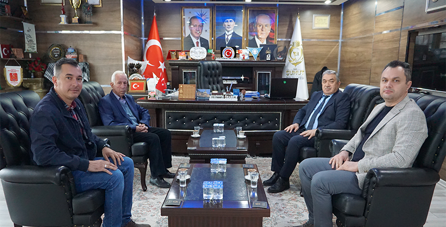TÜRK TELEKOM İL MÜDÜRÜ ULUDOĞAN’DAN BAŞKAN ÖZAŞKIN’A ZİYARET