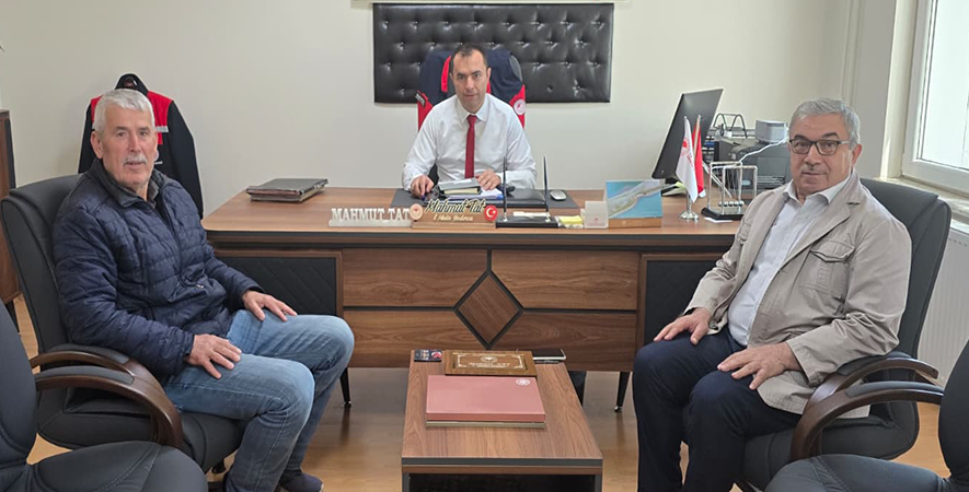 BAŞKAN ÖZAŞKIN’DAN İL TARIM VE ORMAN MÜDÜRLÜĞÜ’NE ZİYARET