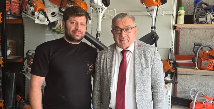 BAŞKAN ÖZAŞKIN’DAN GAZİ HÜSEYİN AVCI’YA ZİYARET